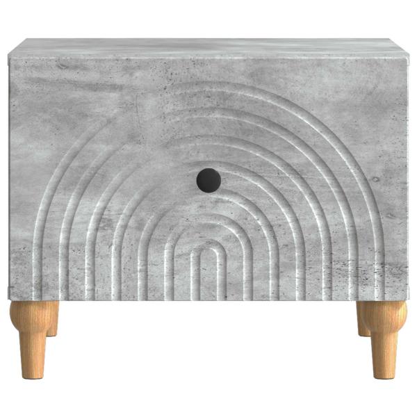 Couchtisch Betongrau 49 x 50 x 40 cm Holzwerkstoff