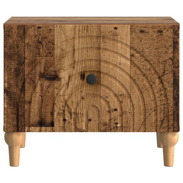 Couchtisch mit Schubladen Altholz 49 x 50 x 40 cm Holzwerkstoff