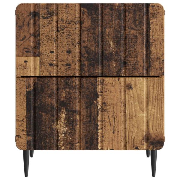 Nachttisch Altholz 43 x 34,5 x 49,5 cm Holzwerkstoff