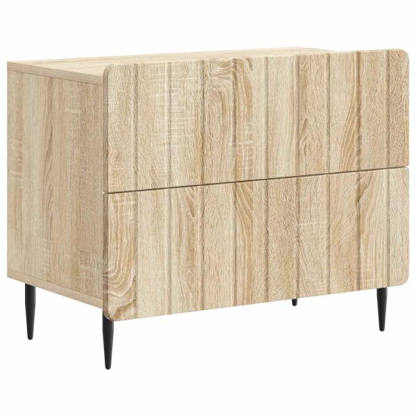 Nachttisch Sonoma-Eiche 62 x 34,5 x 49,5 cm Holzwerkstoff