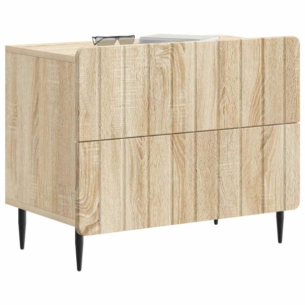 Nachttisch Sonoma-Eiche 62 x 34,5 x 49,5 cm Holzwerkstoff