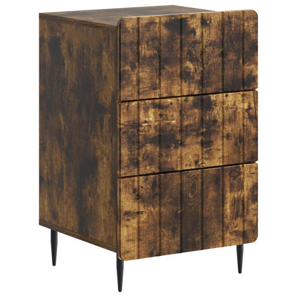 Nachttisch Geräucherte Eiche 43 x 41 x 68 cm Holzwerkstoff
