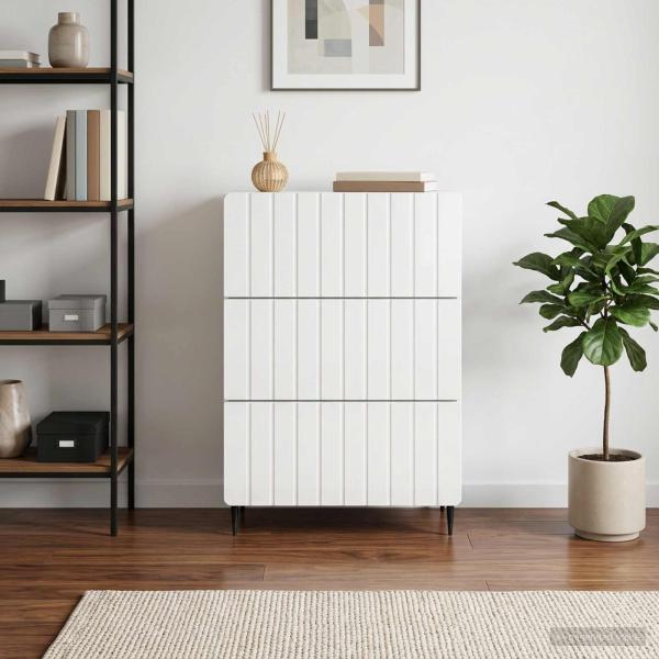 ARDEBO.de - Schubladenschrank 66 x 34,5 x 92 cm Holzwerkstoff
