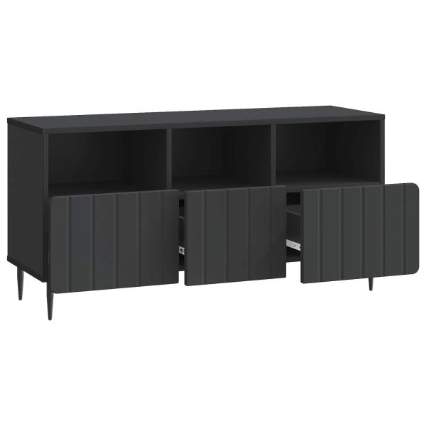 TV-Schränk Schwarz 102 x 34,5 x 50 cm Holzwerkstoff