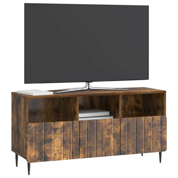 TV-Schränk Geräucherte Eiche 102 x 34,5 x 50 cm Holzwerkstoff