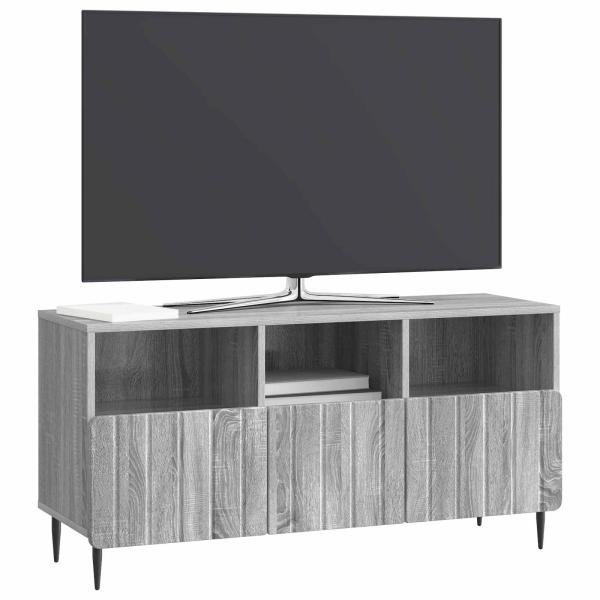 TV-Schränk Graues Sonoma 102 x 34,5 x 50 cm Holzwerkstoff