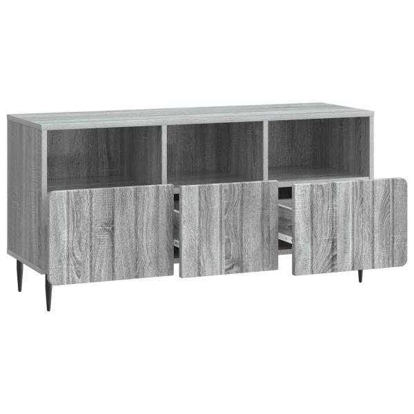 TV-Schränk Graues Sonoma 102 x 34,5 x 50 cm Holzwerkstoff