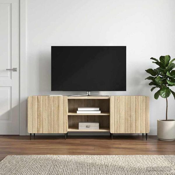 ARDEBO.de - TV-Schränk Sonoma-Eiche 150 x 31 x 52 cm Holzwerkstoff