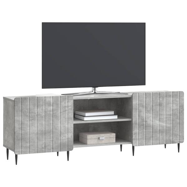 TV-Schränk Betongrau 150 x 31 x 52 cm Holzwerkstoff