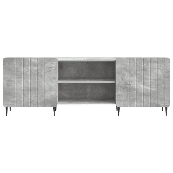 TV-Schränk Betongrau 150 x 31 x 52 cm Holzwerkstoff