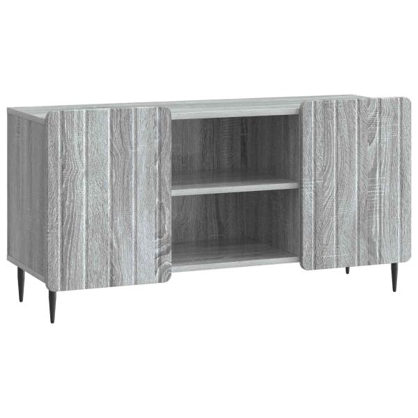 TV-Schränk 102 x 34,5 x 52 cm Sonoma-Grau Holzwerkstoff