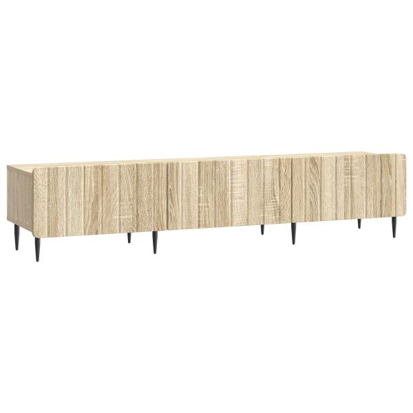 TV-Schränk 147 x 34,5 x 32 cm Sonoma-Eiche Holzwerkstoff