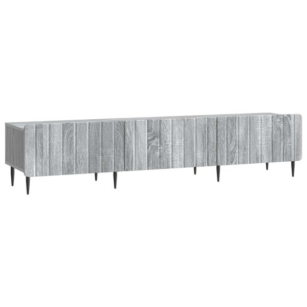 TV-Schränk Graues Sonoma 147 x 34,5 x 32 cm Holzwerkstoff