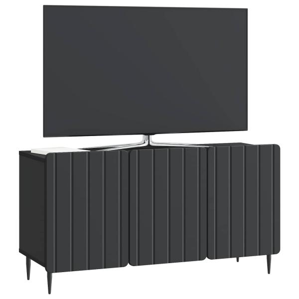 TV-Schränk 99 x 34,5 x 52 cm Schwarz Holzwerkstoff