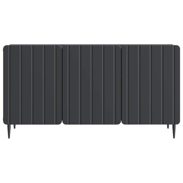 TV-Schränk 99 x 34,5 x 52 cm Schwarz Holzwerkstoff