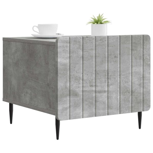 Couchtisch Betongrau 49 x 50 x 42 cm Holzwerkstoff