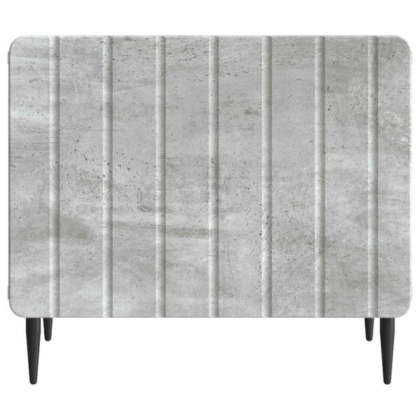 Couchtisch Betongrau 49 x 50 x 42 cm Holzwerkstoff