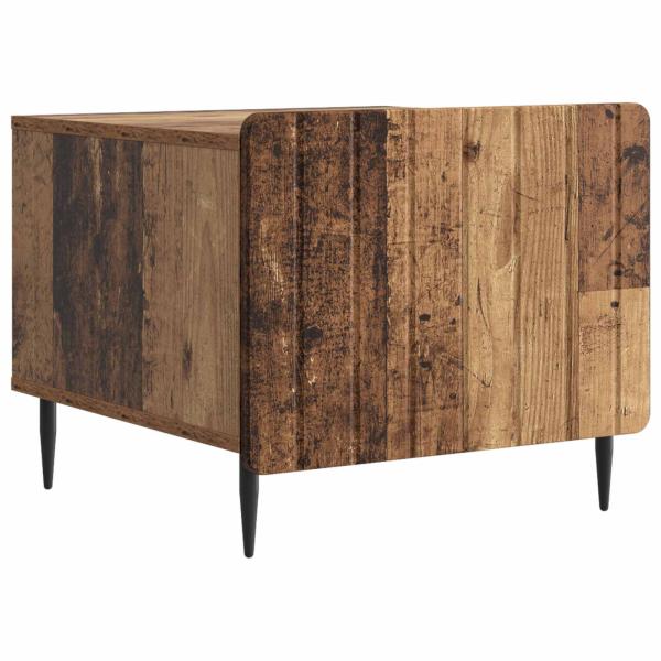 Couchtisch mit Schubladen Altholz 49 x 50 x 42 cm Holzwerkstoff