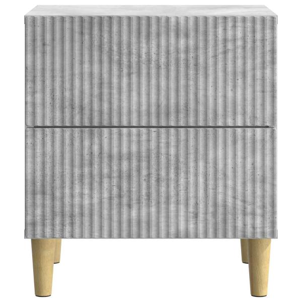 Nachttisch Betongrau 43 x 34,5 x 48 cm Holzwerkstoff