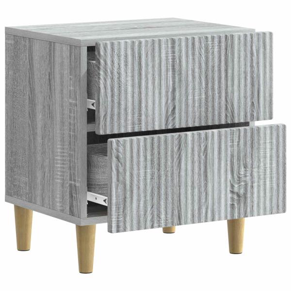 Nachttisch Sonoma-Grau 43 x 34,5 x 48 cm Holzwerkstoff
