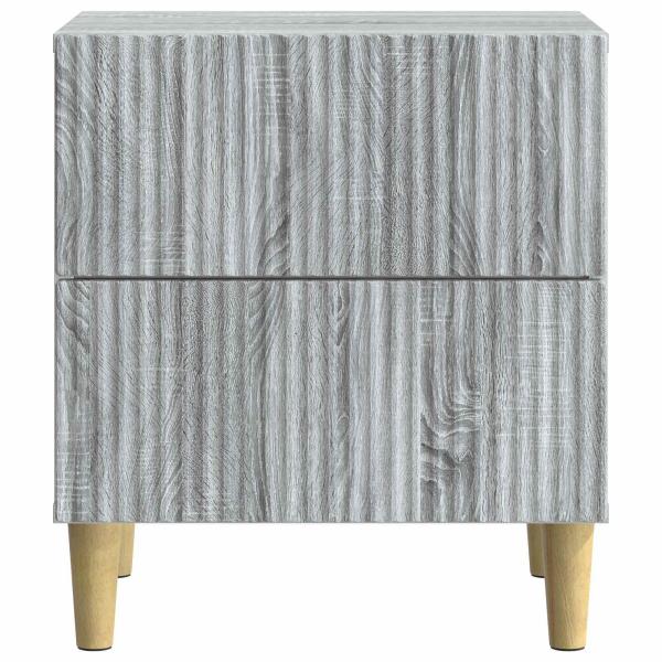 Nachttisch Sonoma-Grau 43 x 34,5 x 48 cm Holzwerkstoff