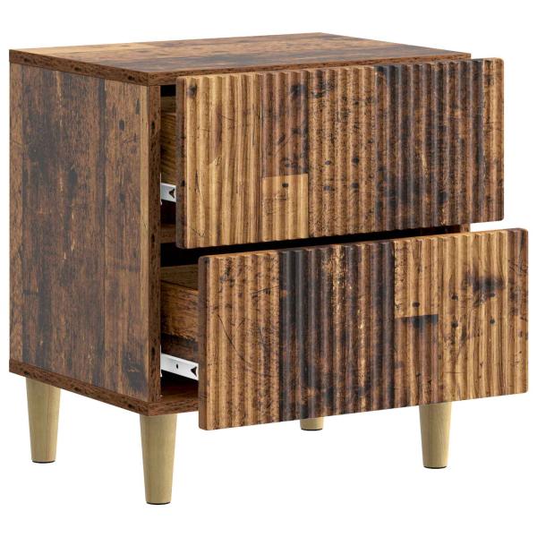 Nachttisch Altholz 43 x 34,5 x 48 cm Holzwerkstoff