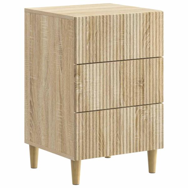 Nachttisch Sonoma-Eiche 43 x 41 x 66,5 cm Holzwerkstoff