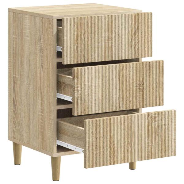 Nachttisch Sonoma-Eiche 43 x 41 x 66,5 cm Holzwerkstoff