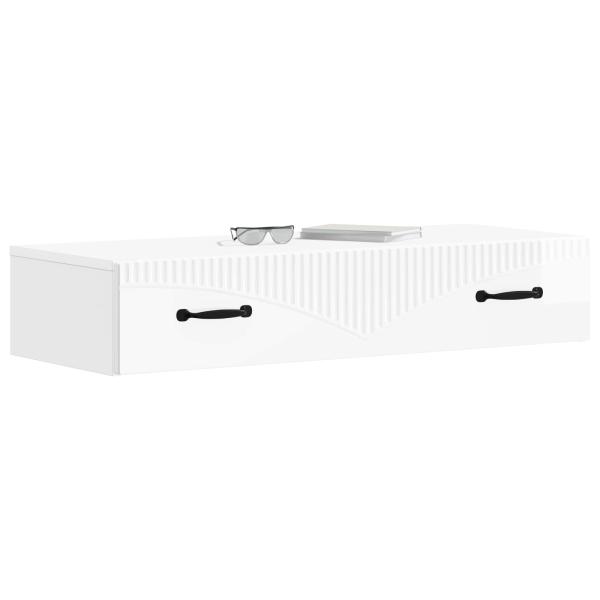 Wandmontierter Beistelltisch 87,5 x 34,5 x 17 cm Holzwerkstoff