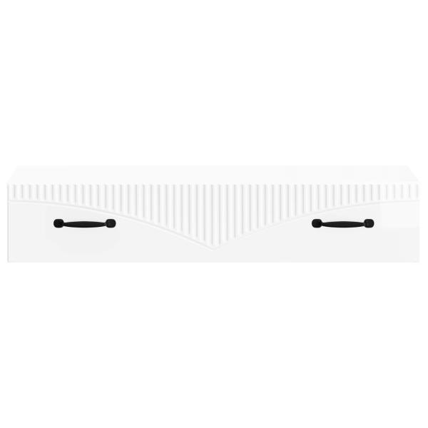 Wandmontierter Beistelltisch 87,5 x 34,5 x 17 cm Holzwerkstoff