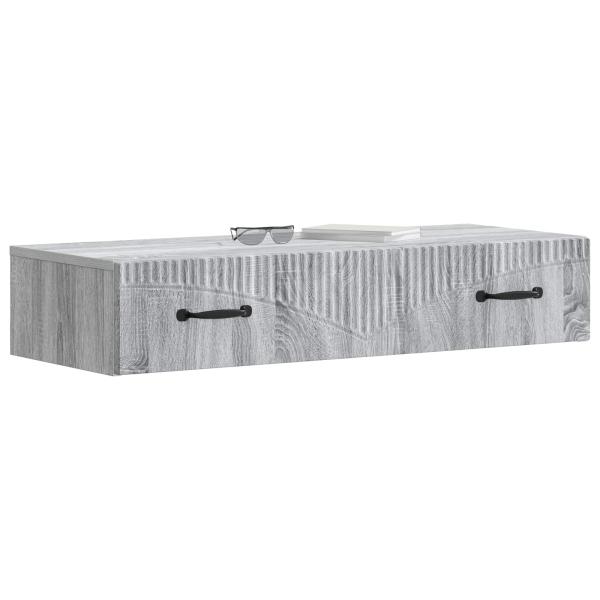 Wandmontierter Beistelltisch 87,5 x 34,5 x 17 cm Holzwerkstoff