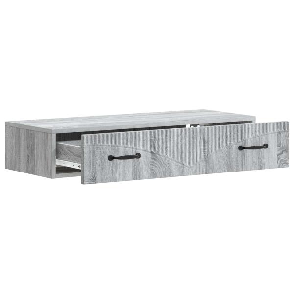 Wandmontierter Beistelltisch 87,5 x 34,5 x 17 cm Holzwerkstoff