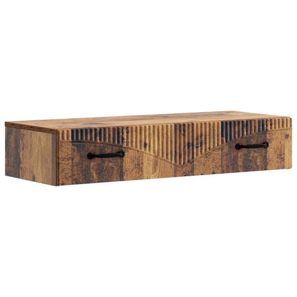 Wandmontierter Beistelltisch 87,5 x 34,5 x 17 cm Holzwerkstoff