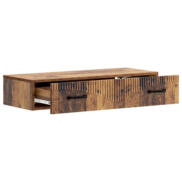 Wandmontierter Beistelltisch 87,5 x 34,5 x 17 cm Holzwerkstoff