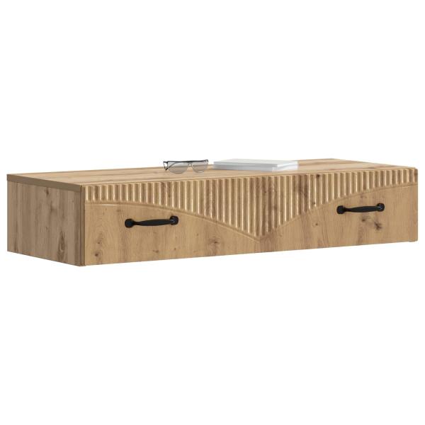 Wandmontierter Beistelltisch 87,5 x 34,5 x 17 cm Holzwerkstoff