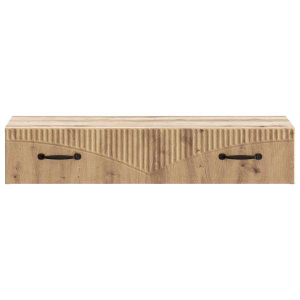 Wandmontierter Beistelltisch 87,5 x 34,5 x 17 cm Holzwerkstoff
