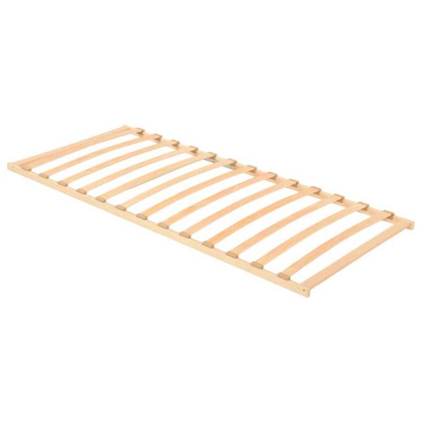 ARDEBO.de - Bett-Lattenrost Braun 90 x 190 cm Massivholz Buche