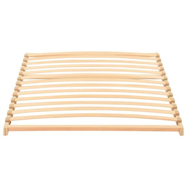 Bett-Lattenrost Braun 90 x 190 cm Massivholz Buche
