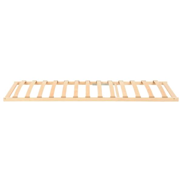 Bett-Lattenrost Braun 90 x 190 cm Massivholz Buche