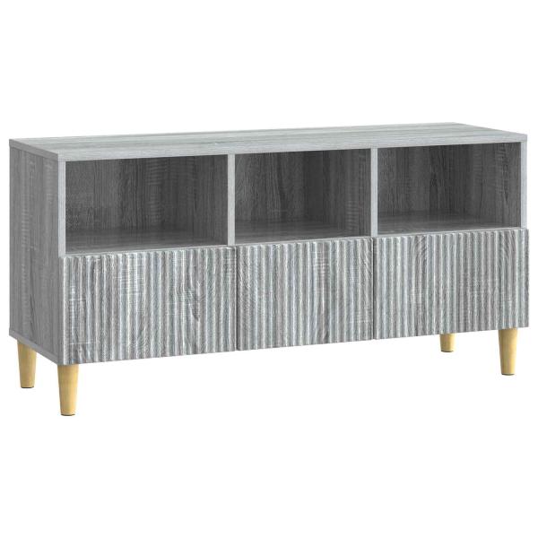 TV-Schränk 102 x 34,5 x 50 cm Sonoma-Grau Holzwerkstoff