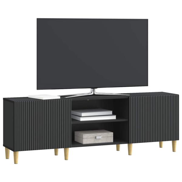 TV-Schränk Schwarz 150 x 31 x 50 cm Holzwerkstoff
