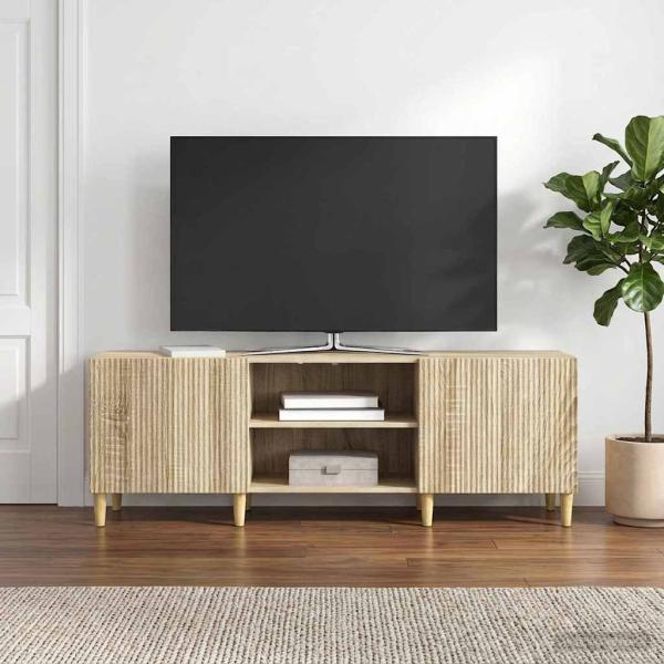 ARDEBO.de - TV-Schränk Sonoma-Eiche 150 x 31 x 50 cm Holzwerkstoff