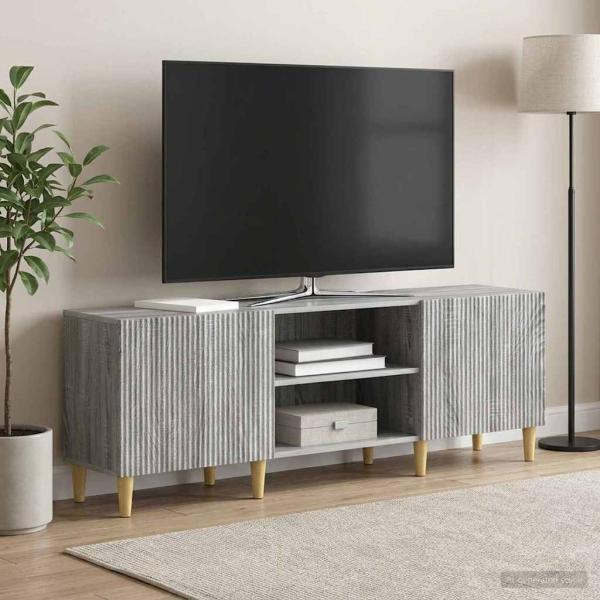 TV-Schränk Graues Sonoma 150 x 31 x 50 cm Holzwerkstoff