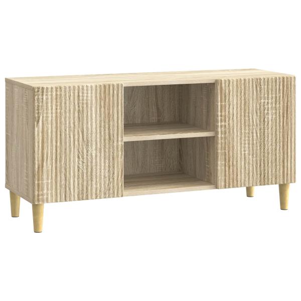 TV-Schränk 102 x 34,5 x 50 cm Sonoma-Eiche Holzwerkstoff