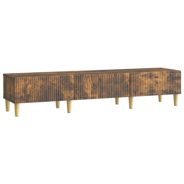 TV-Schränk Geräucherte Eiche 147 x 34,5 x 30 cm Holzwerkstoff
