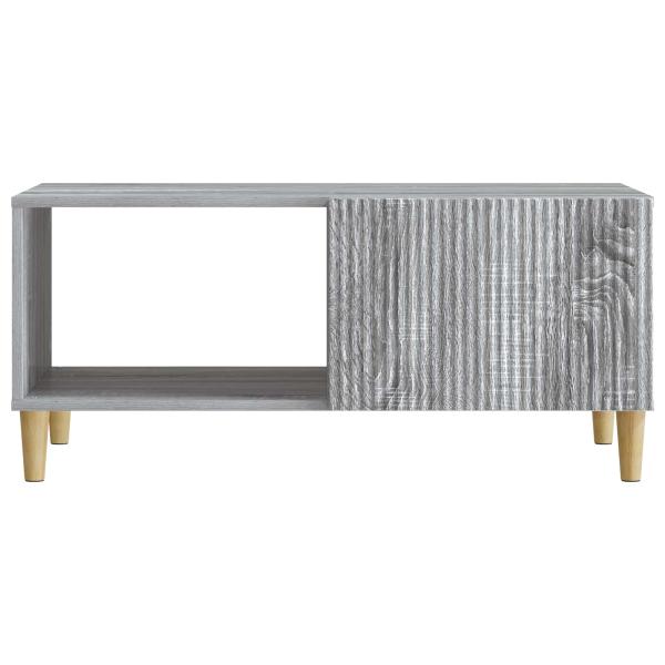 Couchtisch Sonoma-Grau 90 x 50 x 40 cm Holzwerkstoff