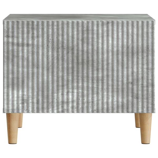 Couchtisch Betongrau 49 x 50 x 40 cm Holzwerkstoff