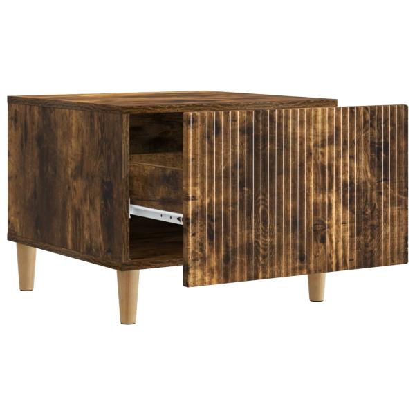 Couchtisch Geräucherte Eiche 49 x 50 x 40 cm Holzwerkstoff
