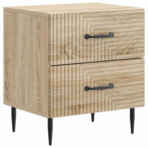 Nachttisch Sonoma-Eiche 43 x 34,5 x 47,5 cm Holzwerkstoff