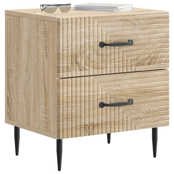 Nachttisch Sonoma-Eiche 43 x 34,5 x 47,5 cm Holzwerkstoff